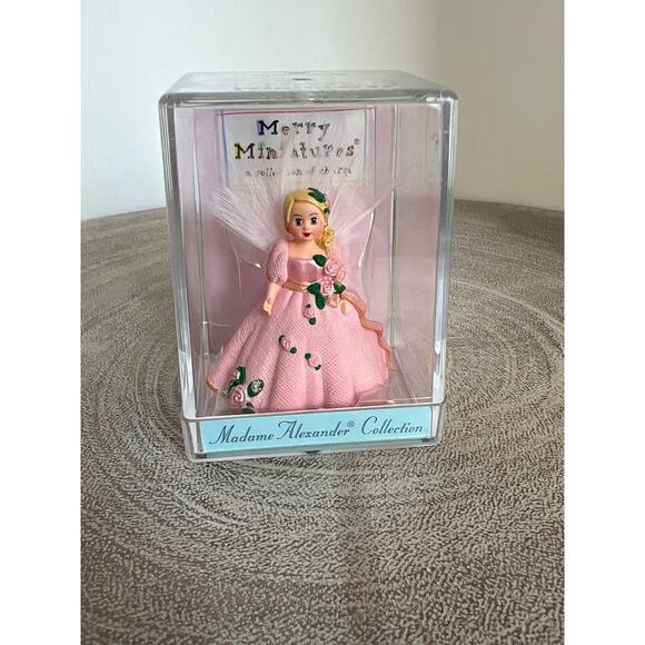 Hallmark Keepsake Madame Alexander Merry Miniatures Pink Pristine Angel 1997 - Picture 1 of 5